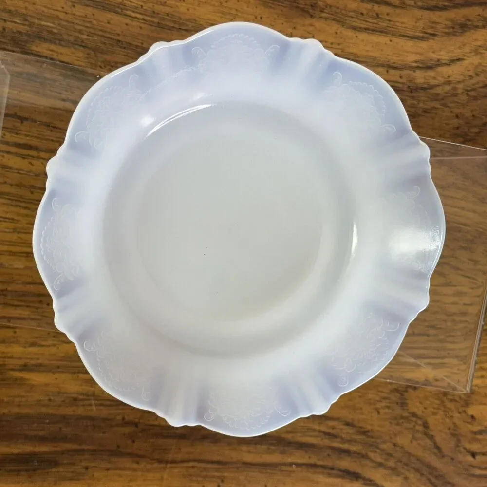 Vintage Macbeth Evans American Sweetheart Monax Bowl Dessert‎ Small Thin Glass
